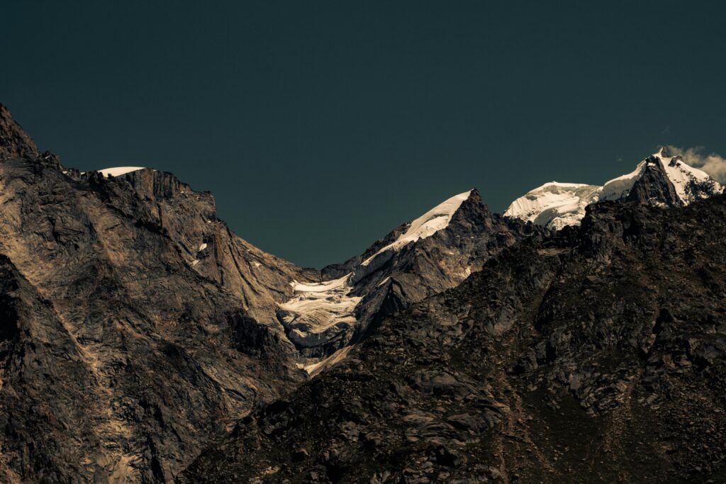 pexels-photo-19811583-19811583 Majestic snow-covered peaks of the Himalayas under a dramatic sky in Kaza, India.